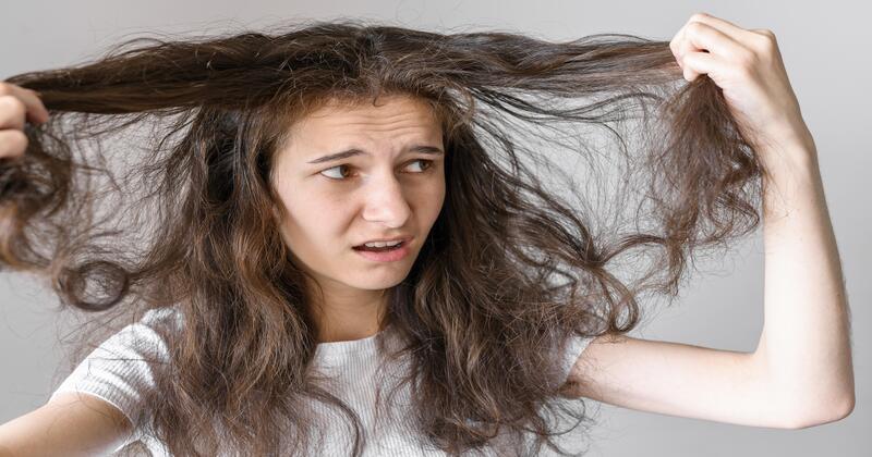Protetor térmico para cabelo poroso