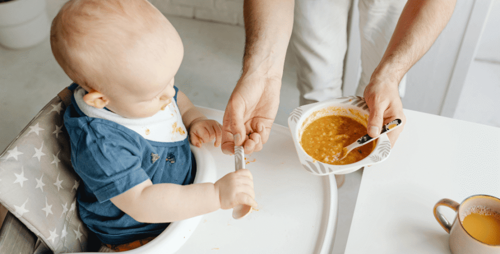 bebê introdução alimentar