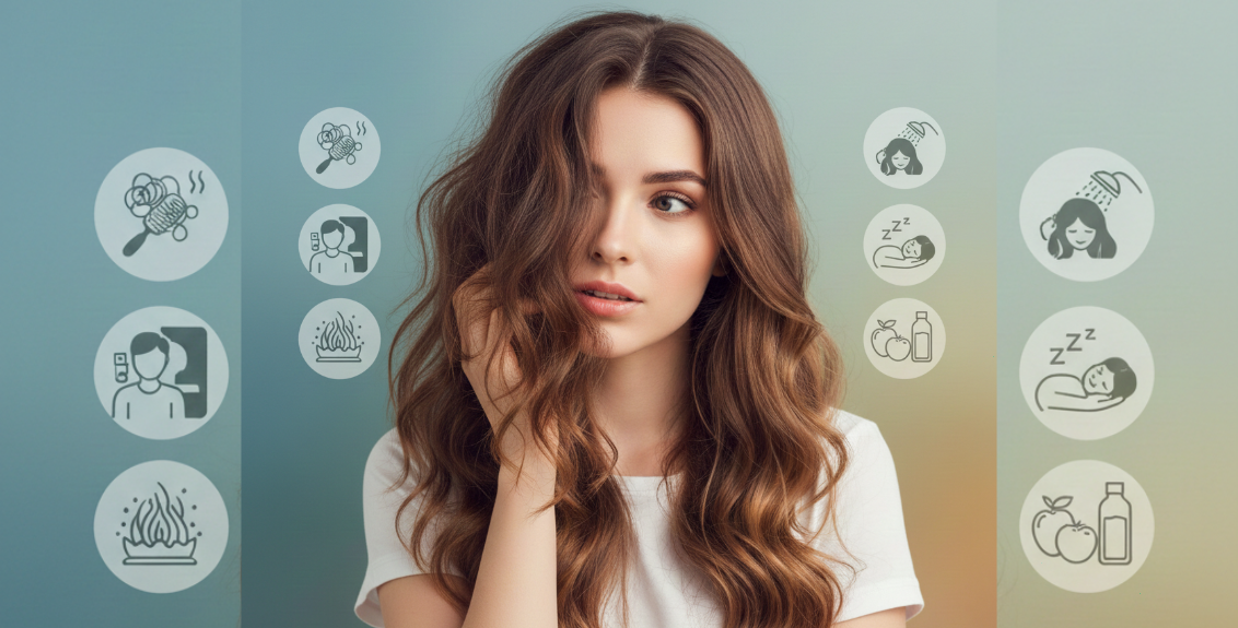 Hábitos que Prejudicam a Saúde do Cabelo e Como Evitá-los